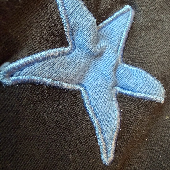 Starry Night Navy Kids Footie - Picture 2 of 5